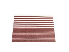 Luxusní prostírání Stripe 30x45cm pruhy bordó omyvatelné