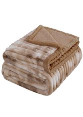 Mikroplyšová deka ovečka/beránek 160x200cm - Mourek oříšek