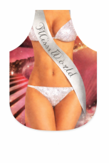 Kuchyňská zástěra 55x72cm - Miss world