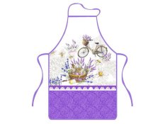 Kuchyňská zástěra - Levandule fialová kolo