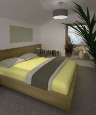 Prostěradlo froté 90x200 s gumičkou banánové 4sleep