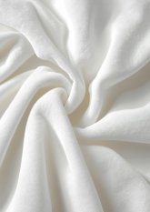 Fleecové, polar prostěradlo s gumičkou 90x200cm - bílé