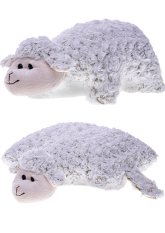 Take Me Home ovečka plyšová ležící/polštářek 38x35cm 0m+ na suchy-zip