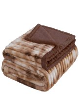 Mikroplyšová deka ovečka/beránek 160x200cm - Mourek hnědá Mikroplyšová deka ovečka/beránek 160x200cm - Mourek hnědá