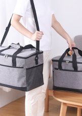 Chladící taška/box šedá 16L  na rameno nebo do ruky