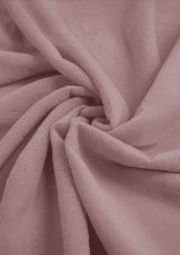 Fleecové, polar prostěradlo s gumičkou 180x200cm - starorůžové