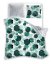 Povlečení satén 140x200 + 70x90 -  Milagro verde geometrické tvary zelené 09
