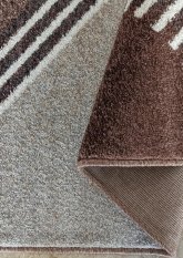 Kusový koberec OTTO 03 šedohnědy
