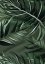 Bavlněné saténové povlečení 140x200 +70x90 - Velké listy zelené detail