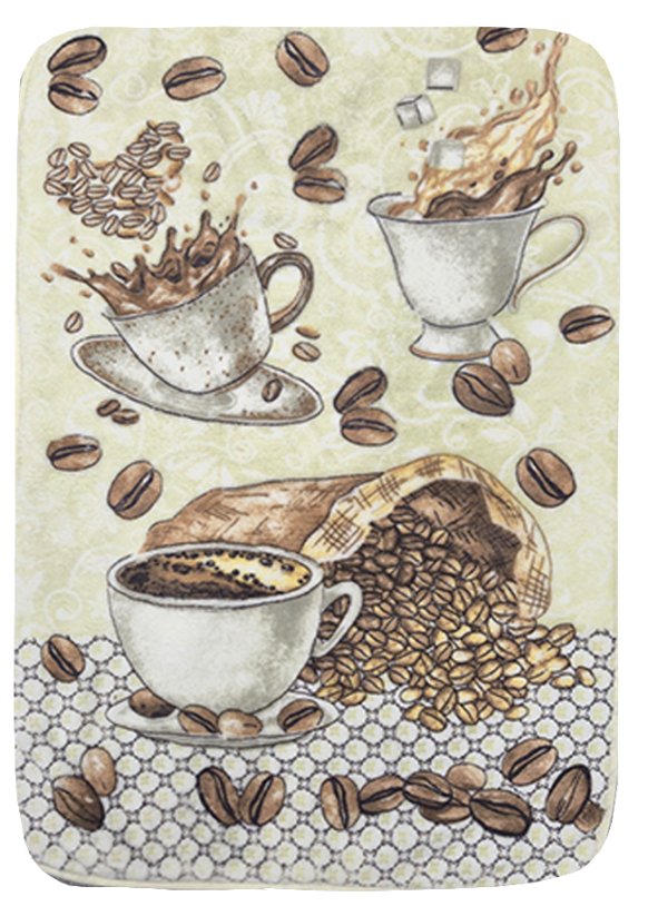 Mikrovlákno utěrka 40x60cm Coffee zrnková káva