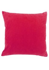Dekorační povlak na polštářek 40x40cm s zipem suedine pink 415