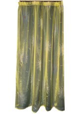 Kusový závěs Violla zelená s kopretinami 150x170cm
