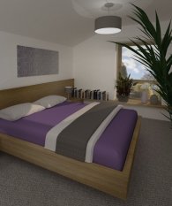 Prostěradlo froté 90x200 fialové 4sleep