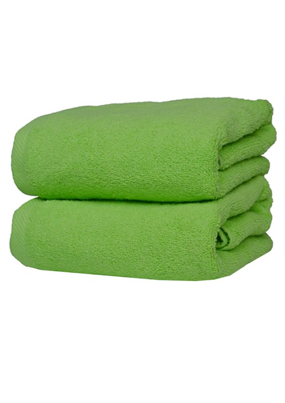 Jednobarevná osuška froté 70x140cm - Rubín zelený 19
