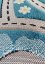 Dětský kusový koberec COLOR KIDS 02 modrý
