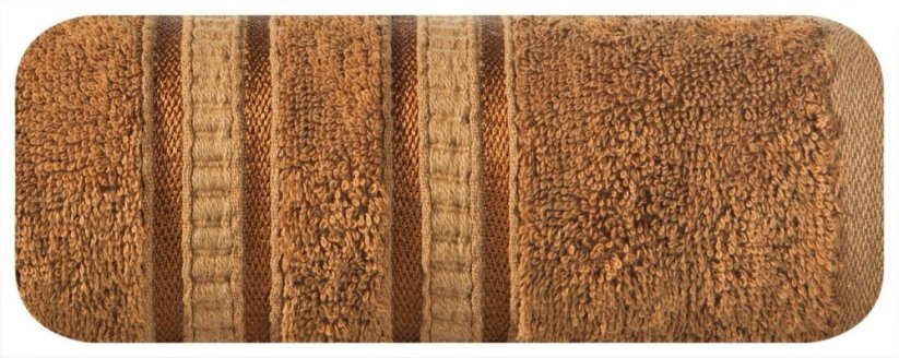 Bamboo ručník Mila 50x90cm - světle hnědý