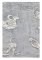 Deka mikroplyšová svítící ve tmě 150x200cm - kosmonaut bílý na šedé