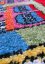 Dětský kusový koberec Město 10 barvy modré 4sleep detail vlasu 