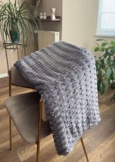 Mikroplyšová deka 220x200cm Viola - tmavě šedá jednobarevná Mikroplyšová deka 220x200cm Viola - tmavě šedá jednobarevná