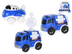 Policie vozidlo na setrvačník 11cm