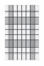 Kuchyňská utěrka z egyptské bavlny 50x70cm - Kostka šedá