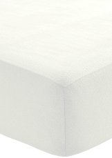 Fleecové prostěradlo s gumičkou 180x200cm - bílé