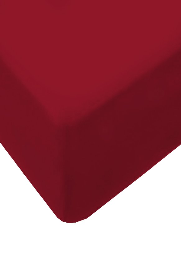 Prostěradlo Jersey s gumičkou 180x200cm - 66 malina