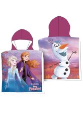Dětská osuška, pončo s kapucí  50x110 Disney - Ledové království Frozen
