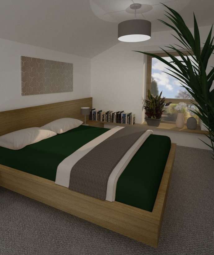 Napínací prostěradlo Jersey s gumičkou 90x200cm -  74 antracit