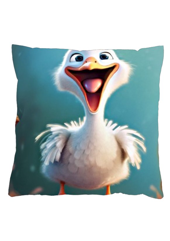 Povlak na polštář 40x40 na zip velur Racek