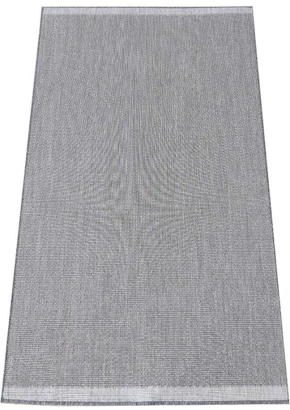 Kusový koberec ZARA 14 šedý  oboustranný
