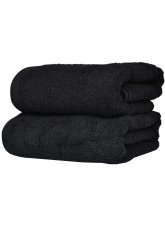 Jednobarevná osuška froté 70x140cm - Rubín černý 30