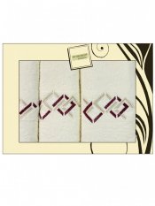 Dárkové balení ručníků a osušek Artiborda krémová 22