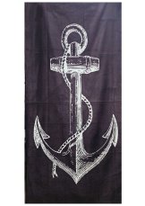 Rychleschnoucí plážová osuška 70x147cm - Kotva