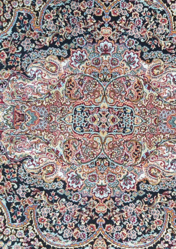 Kusový exclusivní koberec PERS 06 - tm. modrý