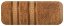 Bamboo ručník Mila 50x90cm - světle hnědý