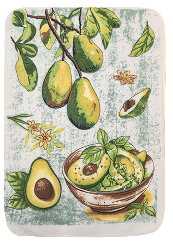 Mikrovlákno utěrka 40x60cm Avokádo strom