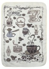 Mikrovlákno utěrka 40x60cm Coffee tabule
