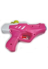 Vodní dětská pistolka 20cm barvy růžovo/bílé Vodní dětská pistolka 20cm barvy růžovo/bílé