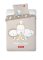 Dětské povlečení Fisher Price 01 béžová 100x135+40x60cm