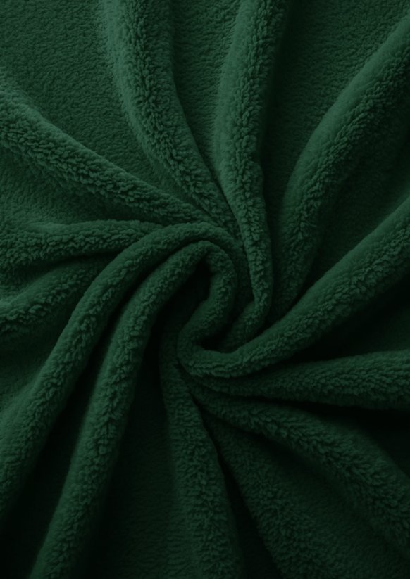 Fleecové, polar prostěradlo s gumičkou 180x200cm - zelené