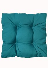 Podsedák na židli 45x45cm Bella - tyrkysová Podsedák na židli 45x45cm Bella - tyrkysová