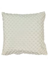 Povlak na polštář 40x40 na zip Minky smetanový