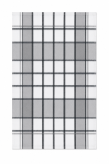 Kuchyňská utěrka z egyptské bavlny 50x70cm - Kostka šedá