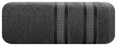 Bamboo osuška Mila 70x140cm - grafit