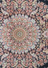 Kusový exclusivní koberec PERS 01 - tm. modrý