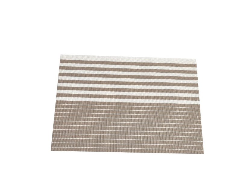 Luxusní prostírání Stripe 30x45cm pruhy béžové omyvatelné
