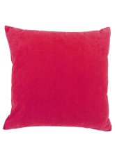 Dekorační povlak na polštářek 40x40cm s zipem suedine pink 415
