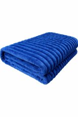 Mikroplyšová deka 160x200cm Viola - královská modrá