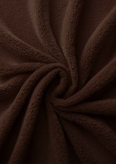 Fleecové, polar prostěradlo s gumičkou 180x200cm - hnědé